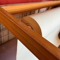 IKEA ホワイトボード　木製イーゼル　お絵描きの画像