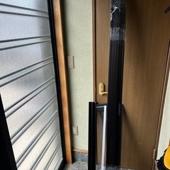 中古ドアーモ　アコーディオン網戸　玄関等の画像