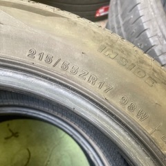 無料タイヤ　215/55ZR17【2420】の画像