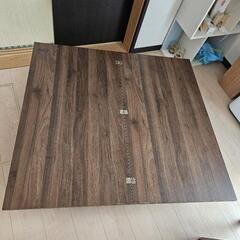 テーブル 高さ調整、大きさ調整可能！の画像