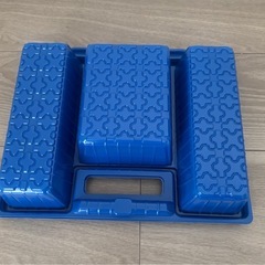 LaQ ラキュー 空箱 ケース 青 プラスチック 保管ケースの画像
