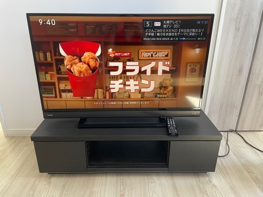 東芝REGZA　４０型液晶テレビ　４０Ｓ２１　２０１９年製