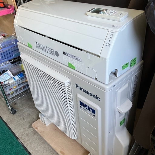 保証付、取付込、パナソニック2021年5.6KW 18畳