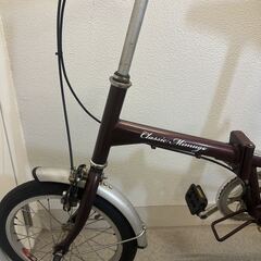 『配送可』ＣＬＡＳＳＩＣ ＭＩＭＵＧＯ クラシック ミムゴ１６型折りたたみ自転車の画像