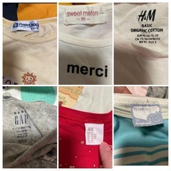 女の子　Tシャツ　10点セットの画像