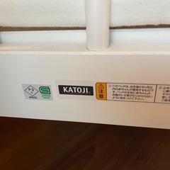 KATOJI ミニベビーベッド(ビアンコ)マットレス付
の画像