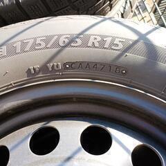 コンパクトカーサイズ タイヤホイールセット 175/65R15の画像