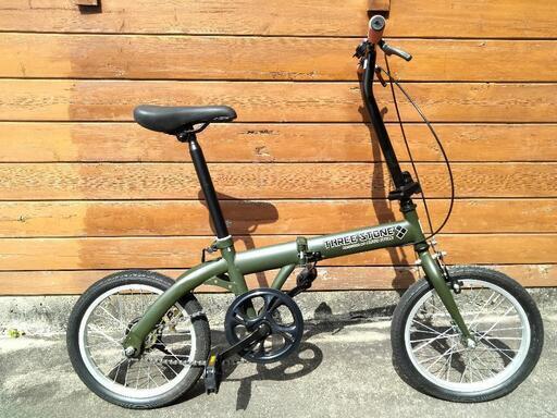 値下げ　美品　引取り限定　折りたたみ自転車 ゴールド小径　　東京都江戸川区 引き取り限定 美品 折り畳み自転車 値下げ 美品 引取り限定 折りたたみ