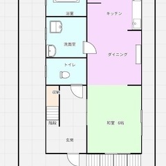 売家　杭ノ瀬　木造2階建
