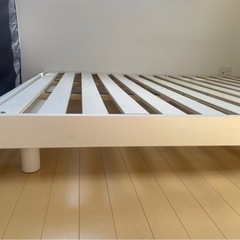 カビあり　すのこベッド　引取限定　の画像