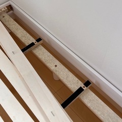 カビあり　すのこベッド　引取限定　の画像