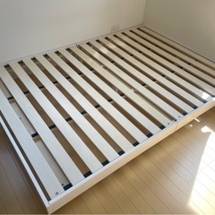 カビあり　すのこベッド　引取限定　
