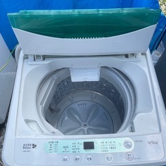 YAMADA 全自動電気洗濯機 YWM-T45A1の画像