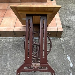 レトロミシン踏み台　自作机ですの画像