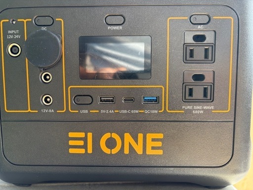 問い合わせ多いので返信不可エーワンポータブル電源ジャンク品