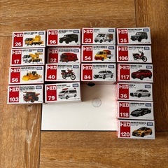 未使用新品！トミカ17個セット！の画像