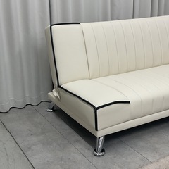 KH-40【アウトレット品】ケントスWH ソファベッド　白の画像