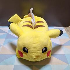 ピカチュウ　ティッシュケース　中古の画像