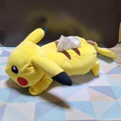 ピカチュウ　ティッシュケース　中古