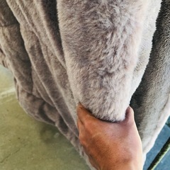 ニトリ　ソノママカケフトン 150×210cmの画像