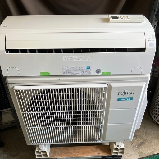 保証付、取付込、FUJITSU2018年7.1KW 23畳