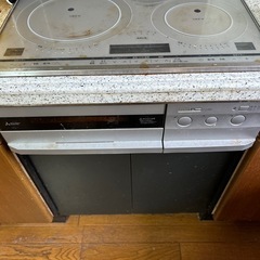 今週中まで‼️システムキッチン　キッチン収納　IHコンロ　IH 収納の画像