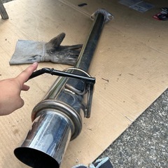 [滋賀]格安(=´∀｀)人(´∀｀=)車のマフラー加工・製作頑張ってます！ ワンオフ！の画像