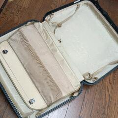0816-002 スーツケース　Echolac　エコーラック　緑の画像