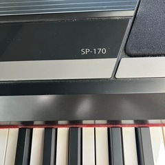 電子ピアノ　KORG sp-170 の画像