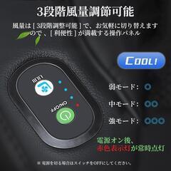✨新品✨シートクーラー エアカーシート DC 12V/24V対応クールシート 車の画像