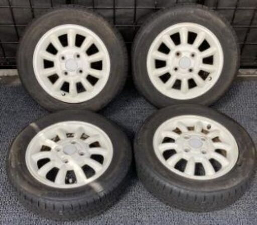 スズキラパン純正ホイール+夏タイヤ