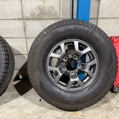 JB74純正アルミ　スタッドレス5本セットの画像