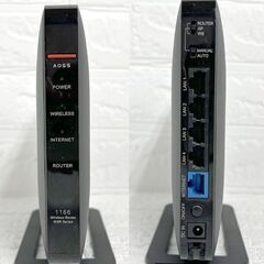 バッファロー Wi-Fiルーター 無線LAN親機 WSR-1166DHP3 AirStation BUFFALO エアステーション☆札幌市 白石店 の画像