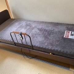 ニトリ電動ベッドの画像