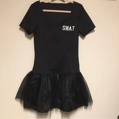 コスプレ　SWAT ワンピース　キャップ付きの画像