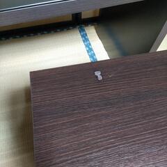 書斎机、片袖机、パソコン机の画像