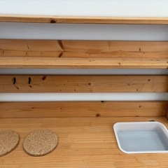 おままごと　キッチン　DIYの画像