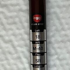 PRGR プロギアeggフェアウェイウッド５W,7Wの画像