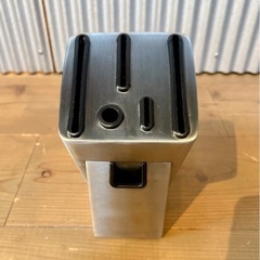 ステンレス　包丁スタンド　ナイフスタンド　良品の画像