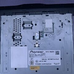 楽ナビ カロッツェリア メモリーナビ パイオニア　SDナビ　ステアリングリモコン対応　TV（ワンセグ） 新品バックカメラ付きの画像