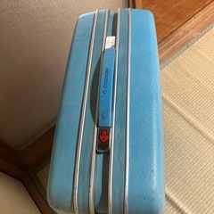 古いサムソナイトスーツケース　の画像