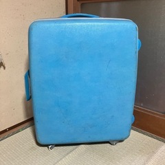 古いサムソナイトスーツケース　の画像