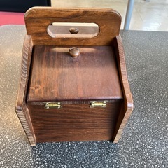 K2508-176　G.Wood 裁縫箱 キズ汚れ有りの画像