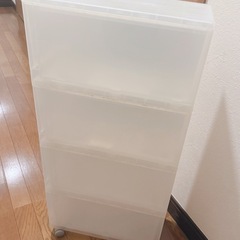 無印　収納ケース　引き出しの画像