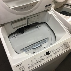 2024年製 シャープ 洗濯乾燥機 6.5kg【F00965】の画像