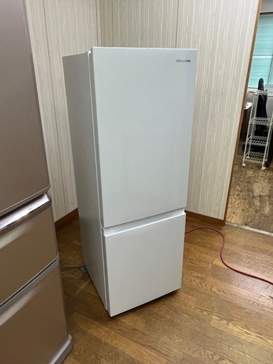 激安販売!! 大きめ175L!! Hisense 2023年 HR-D1701W 2ドア ノンフロン冷凍冷蔵庫