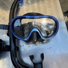 水中メガネ、シュノーケル3セットの画像