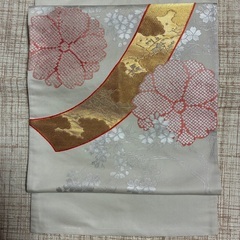 正絹　袋帯　プレス済みの画像