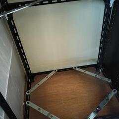 スチール製棚  手作りの画像