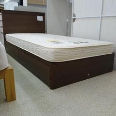 リユースのサカイ東金店 シモンズ シングルベッド マットレス付き TJ13948の画像